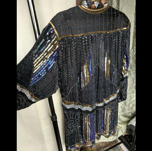 Augustus Impressions Vintage Silk Duster - Picture 2 of 4